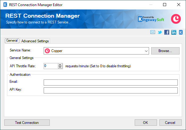 SSIS REST Copper Connection Manager
